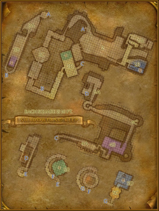 wow map shadowfang keep