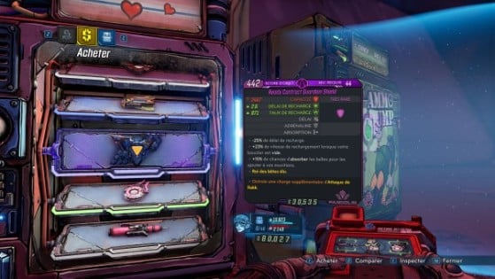 An anointed piece of equipment - Borderlands 3