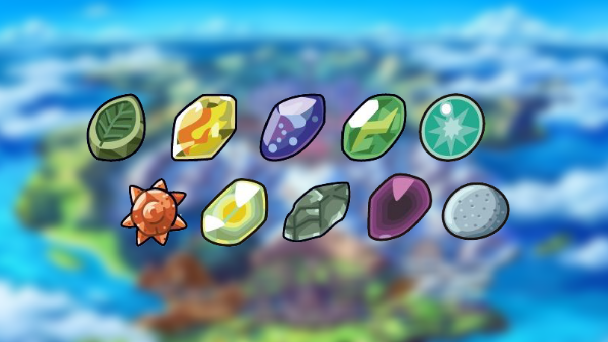 Pokemon Ultra Sun & Moon: where to find evolution stones like the fire, ice  and leaf stones