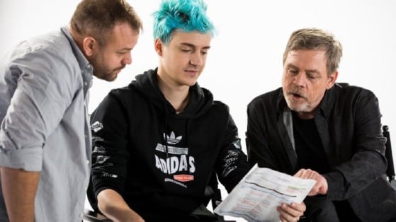 Ninja and Mark Hamill partner up for a mysterious Fortnite announcement