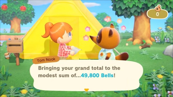 Nook seems the kind of person who would sell you life-saving medicine at exorbitant rates... - Animal Crossing: New Horizons