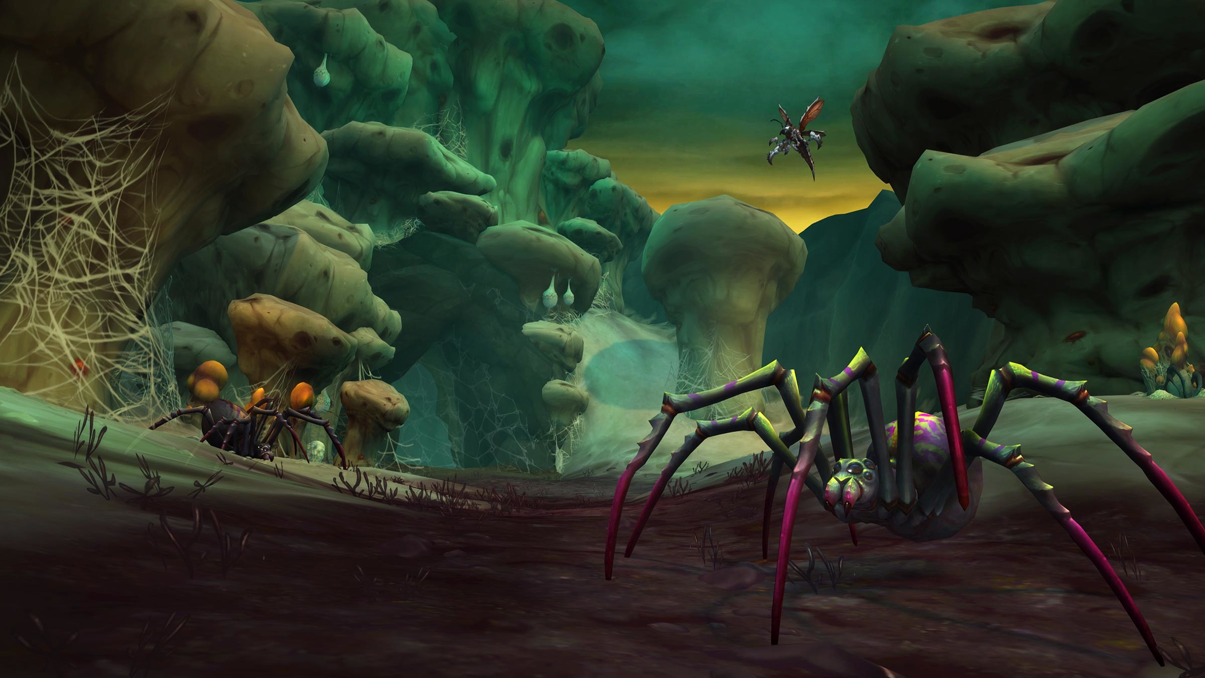 WoW Maldraxxus, Shadowlands Zone Millenium