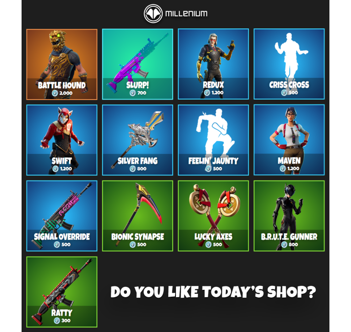 What is in the Fortnite Item Shop today? Redux appears on April 7