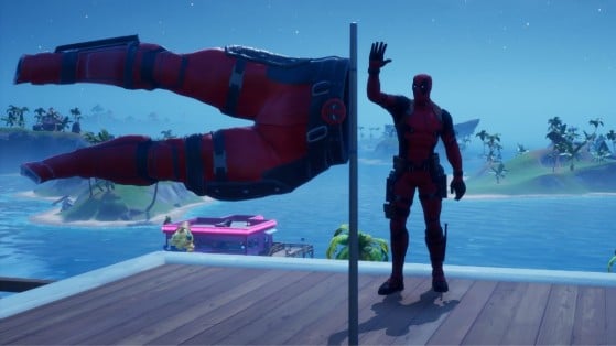 Fortnite: How to Salute Deadpool's pants