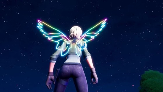 Fortnite: Neon Wings Backbling to be received through a concert
