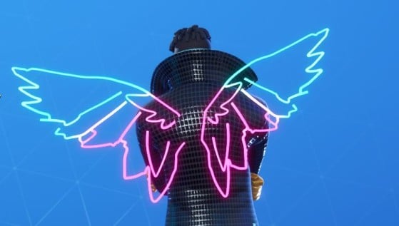 Latest truly free cosmetic to date: the Neon Wings - Fortnite