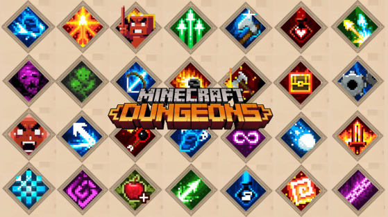 Minecraft Dungeons: List of all enchantments available