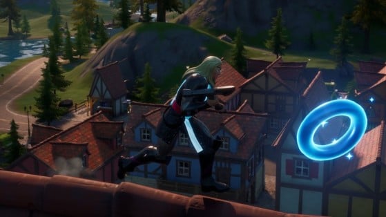 Fortnite Season 4 Week 1 Challenges: Collect Floating Rings at Misty Meadows