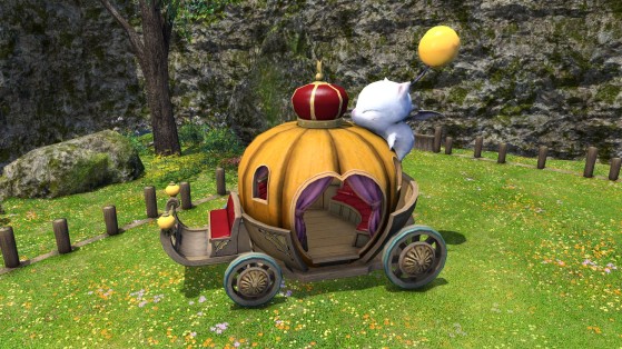 FFXIV Authentic Pumpkin Carriage - Final Fantasy XIV