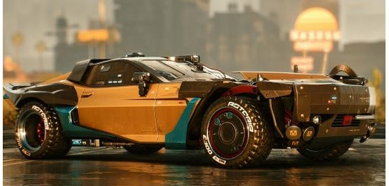 Quadra Type-66 Nomad - Cyberpunk 2077