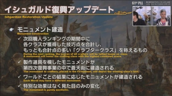 FFXIV 5.4 Live Letter translation: Ishgardian Restoration Monument - Final Fantasy XIV