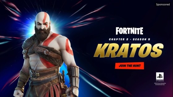 Kratos, the God of War, is coming to Fortnite!