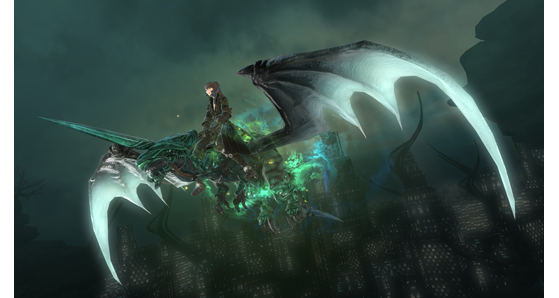 FFXIV 5.4 Emerald Weapon Mount - Final Fantasy XIV