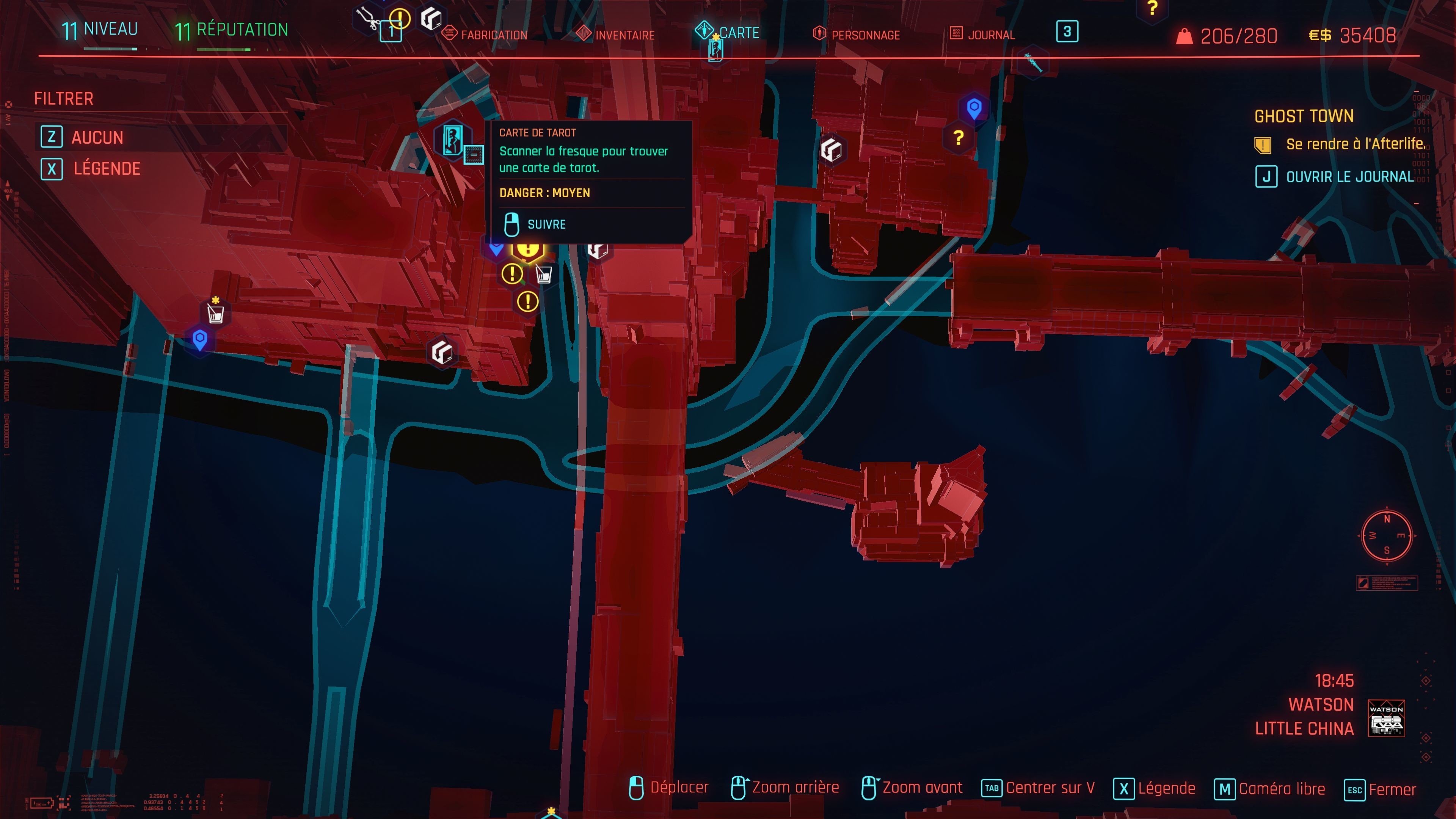 How to find all Tarot cards in Cyberpunk 2077 Millenium