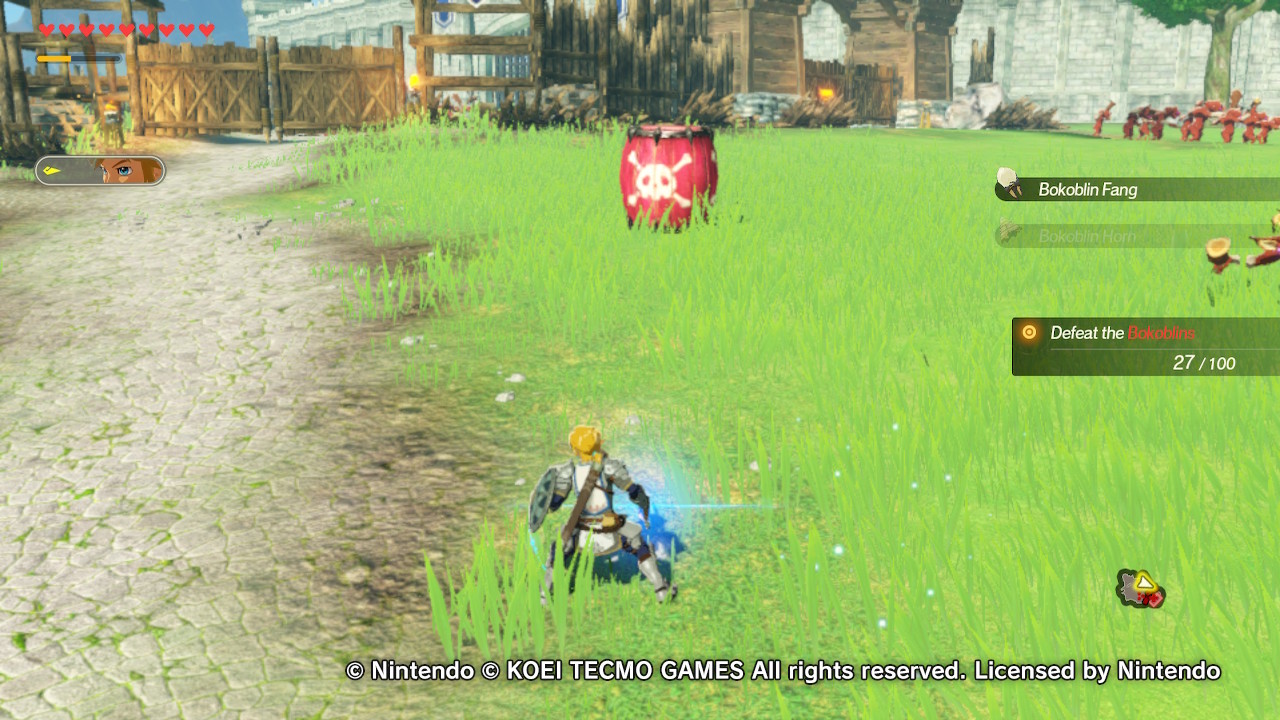 Mastering Remote Bombs Challenge Hyrule Warriors Age of Calamity