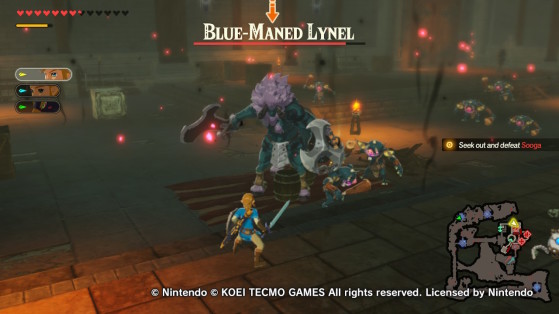 Blue-Maned Lynel - Hyrule Warriors: Age of Calamity