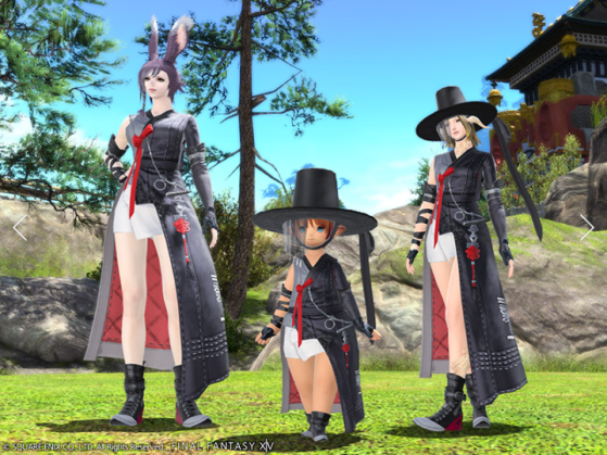 FFXIV Eastern Lady Errant's Attire - Final Fantasy XIV