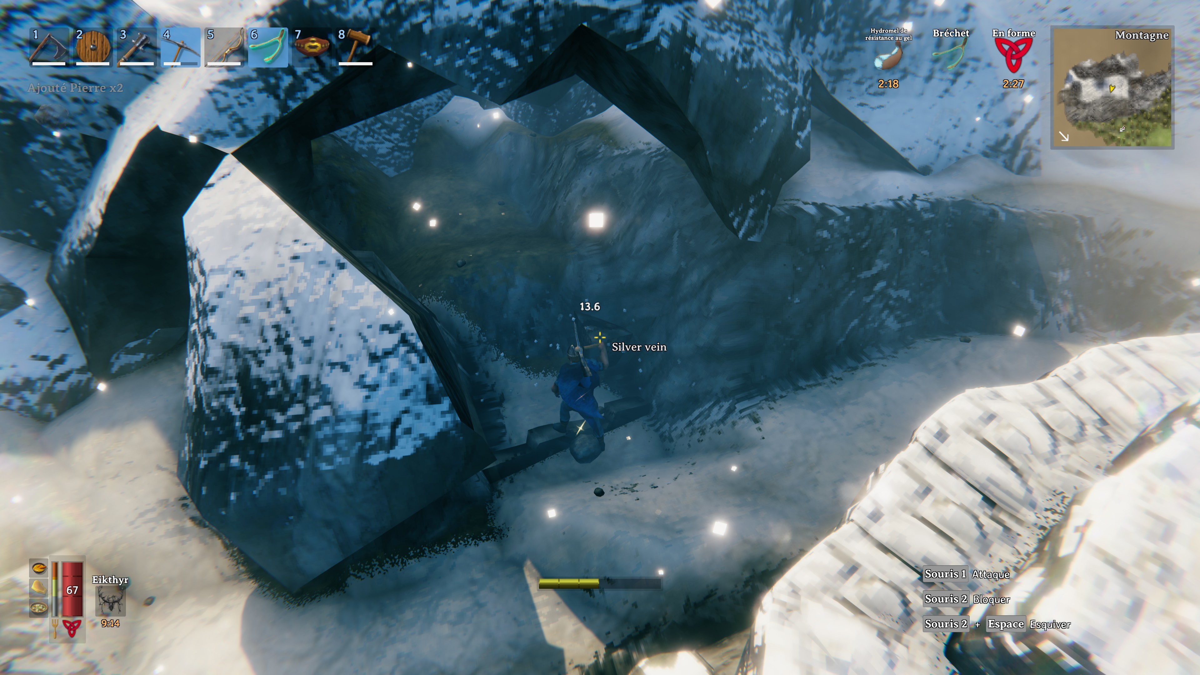 Valheim Guide How to craft the Frostner Hammer Millenium