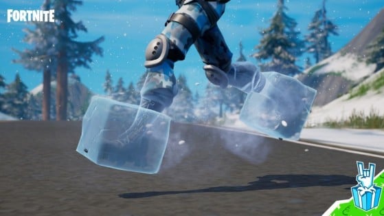 Fortnite: Light a campfire while having icy feet