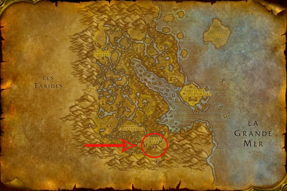 Location of Onyxia - World of Warcraft: Classic