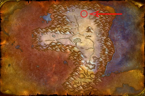 Location of Artorius - World of Warcraft: Classic