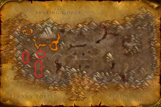 Possible locations - World of Warcraft: Classic