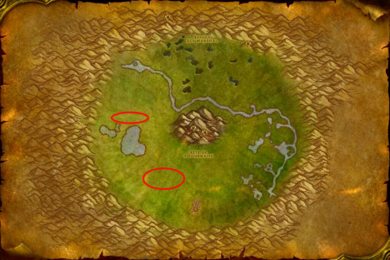 Possible locations of Simona the Seductress - World of Warcraft: Classic