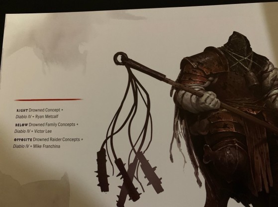 Sources leak more Diablo IV images from The Art of Diablo book  Millenium
