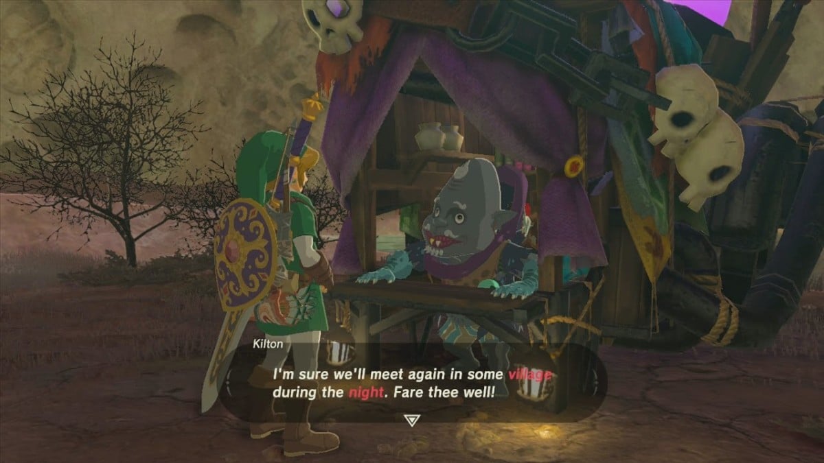 Monster shop botw clearance