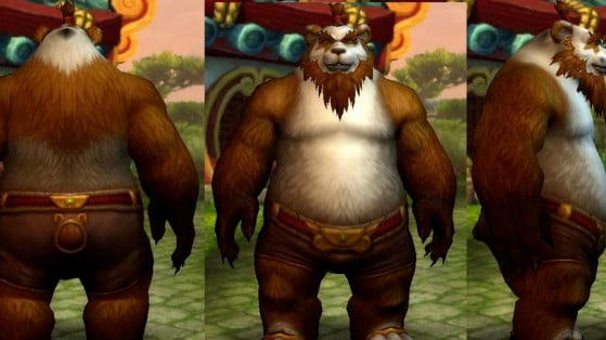 The male Pandaren currently - World of Warcraft