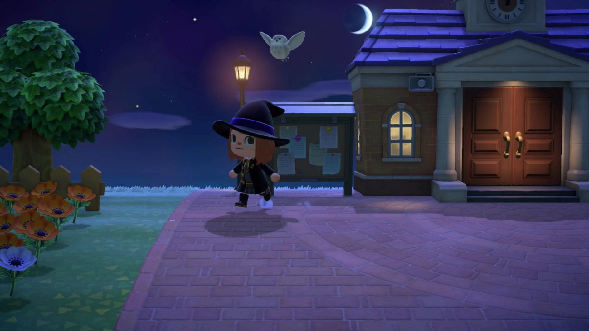 Animal Crossing New Horizons can you catch the owl and the yellow