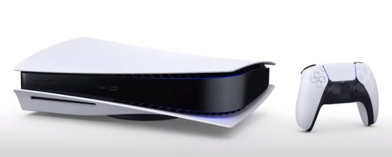 The PlayStation 5 in horizontal position - Millenium