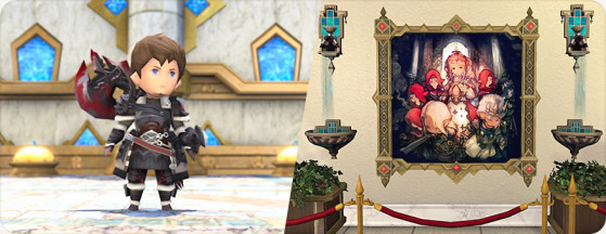 Wind-up Ardbert Minion and The Sultana's Seven furniture from The Rising 2020 in FFXIV - Final Fantasy XIV