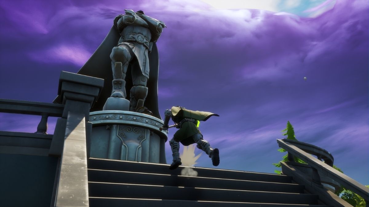 Fortnite Visit Doctor Doom’s Statue, Doctor Doom Awakening Challenge