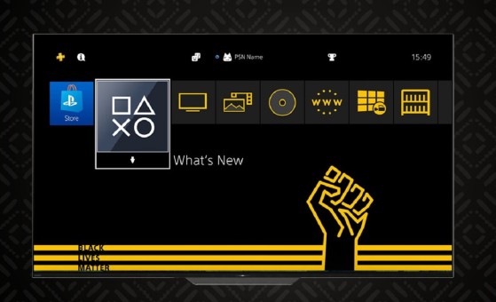 How to get the PS4 #BlackLivesMatter theme