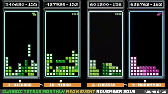 A Tetris Match. Source: Classic Tetris - Millenium