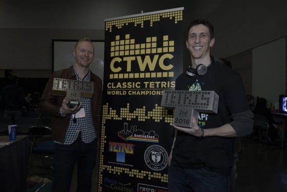 Winners at the 2016 Tetris Championships. Source: Tetris.com - Millenium