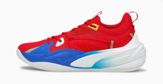 The RS-Dreamer Super Mario 64 Basketball Shoes. Image Source: Puma - Assassin's Creed Valhalla