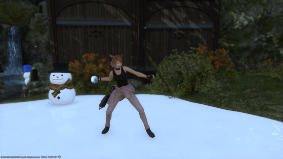 FFXIV: How to unlock the Throw Snowball emote