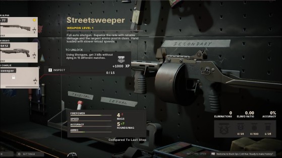Black Ops Cold War Season 1: How to unlock Streetsweeper Shotgun, Challenge Requirements