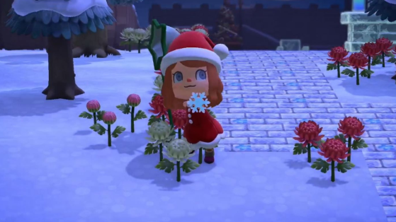 Animal Crossing: New Horizons Winter Snowflake and Snowboy DIY recipe list