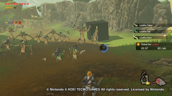 Link versus Lizalfos. We all know how this ends. - Hyrule Warriors: Age of Calamity