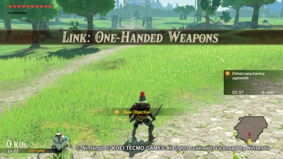 How to beat the Link: One-Handed Weapons mission - Hyrule Warriors: Age of Calamity guide