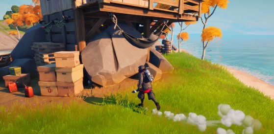 Fortnite Week 9 hidden bunker - Fortnite