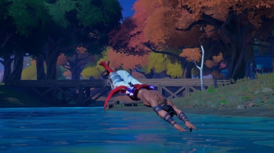 Fortnite Week 6 Challenge: Complete the swimming time trial at Weeping Woods or Coral Castle