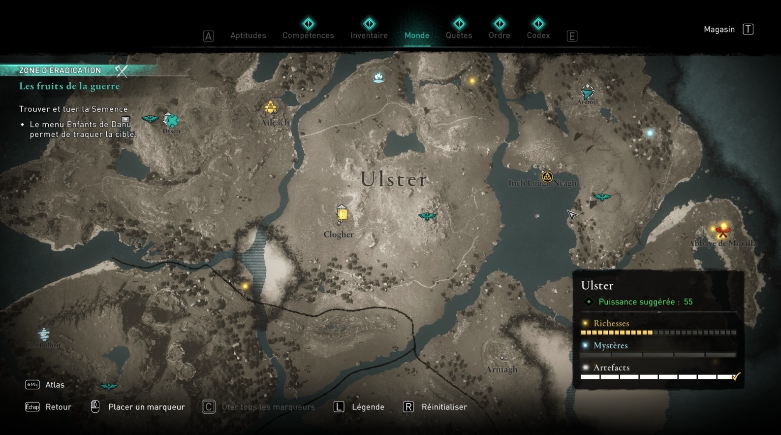 Children of Danu Where to find The Deer Assassin's Creed Valhalla