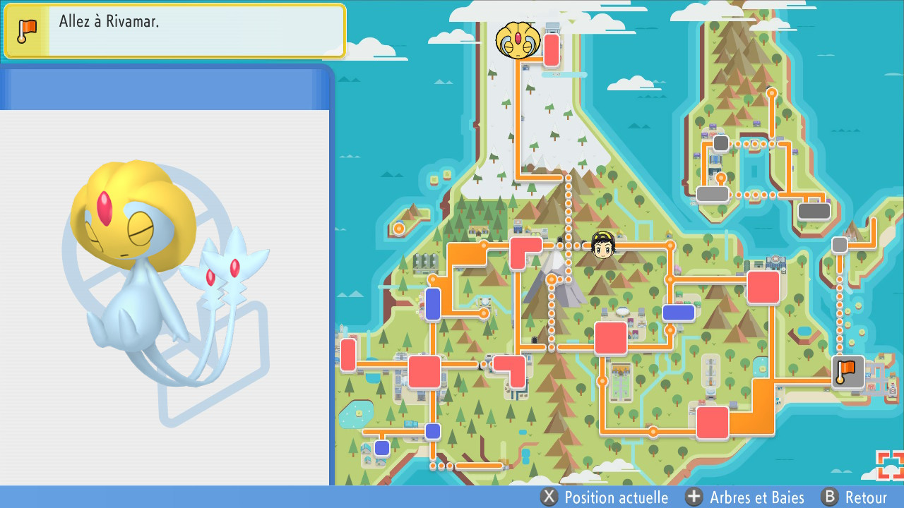 Where to find Uxie in Pokémon Brilliant Diamond & Shining Pearl Millenium