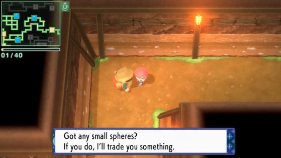 A Sphere Trader in the Grand Underground - Pokémon Brilliant Diamond & Shining Pearl