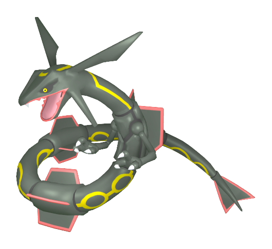 Shiny Rayquaza - Pokémon Brilliant Diamond & Shining Pearl