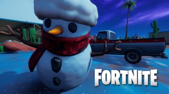 Where to find a Snowman for the Fortnite Winterfest challenges